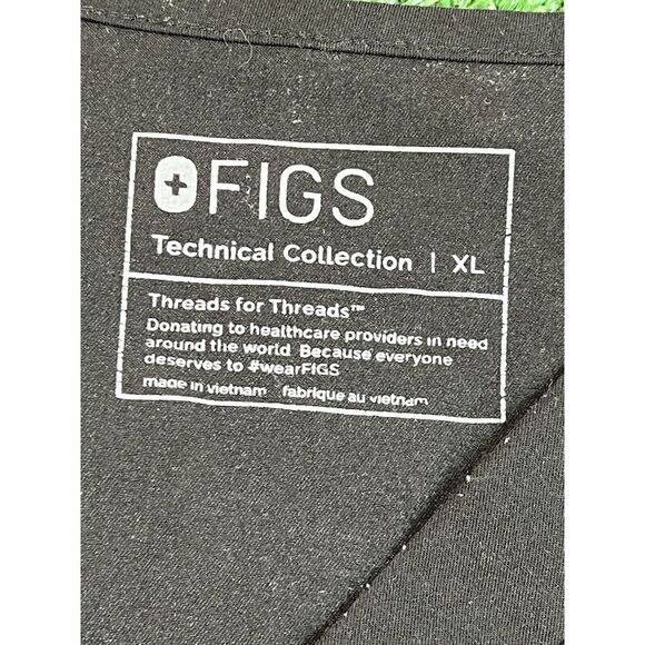 Set Of Figs Technical Collection Womens Top Sz XL Bottoms XLT Nursing Scrubs - Picture 4 of 11